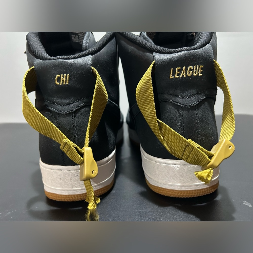Nike AF1 High iD – Size 16 – CHI LEAGUE – Black & Gold – Rare